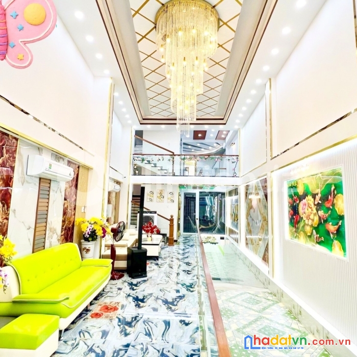 Bán nhà âu dương lân nở hậu 6,5m dài 27m, hẻm xh, phường 2, quận 8, giá 18 tỷ
