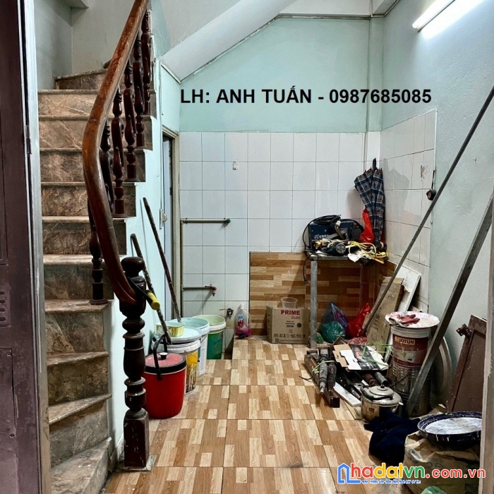 Bán căn nhà 4 tầng giá 1,4 tỷ ở ngõ trại cá, trương định
