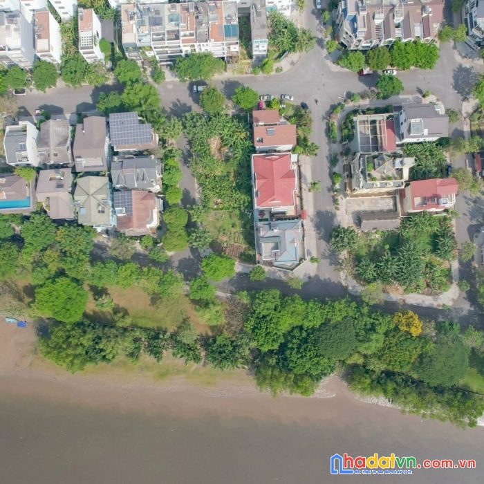 Lô nền biệt thự  khu sadeco ven sông, phường tân phong, quận 7
