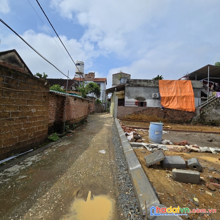 Bán lô đất hạ bằng cực hiếm, giá rẻ tại khu công nghệ cao hòa lạc, cạnh đại học fpt, giá nhỉnh 1 tỷ