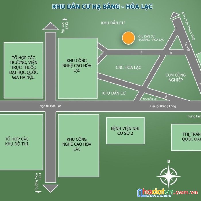 Chính chủ bán lô đất cực hiếm, giá rẻ tại khu công nghệ cao hòa lạc, cạnh đại học fpt, đh quốc gia