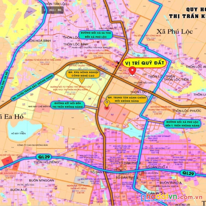 Sở hữu đất nền phú lộc - krông năng chỉ từ 720 triệu đồng