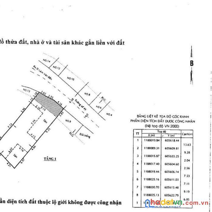Nhà dt 9,5x24m đường 49 phường bình thuận q7, giá 24 tỷ tl