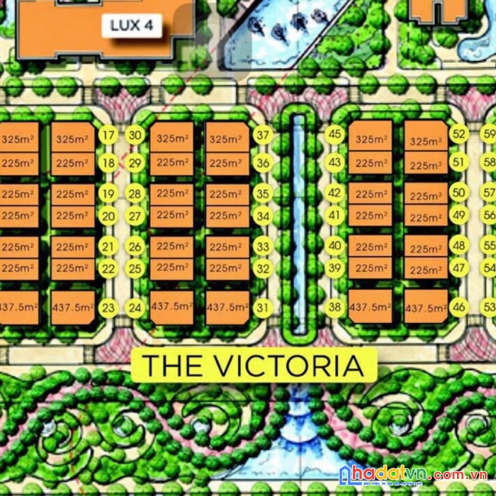 Biệt thự the victoria 17 (mã căn trên hợp đồng mua bán vic 17 