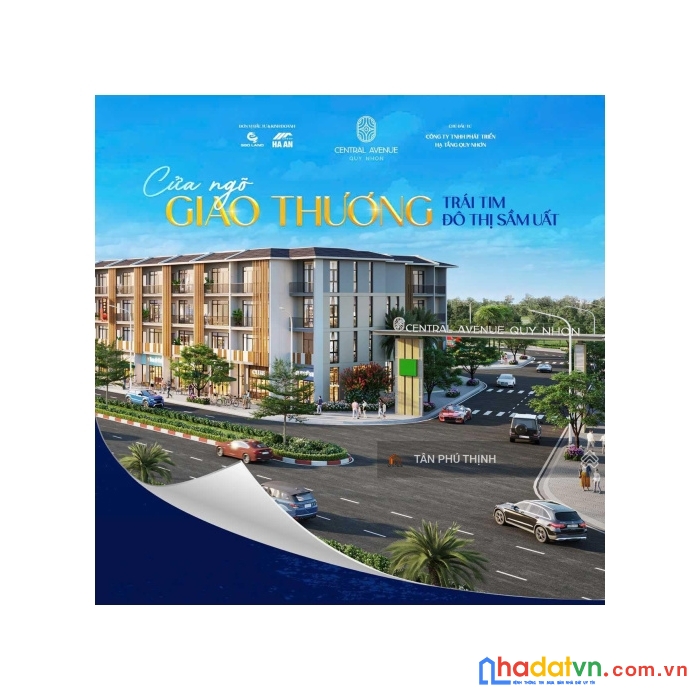 Central avenue quy nhơn đô thị biển cát tiến nhơnquy nhơn bình định