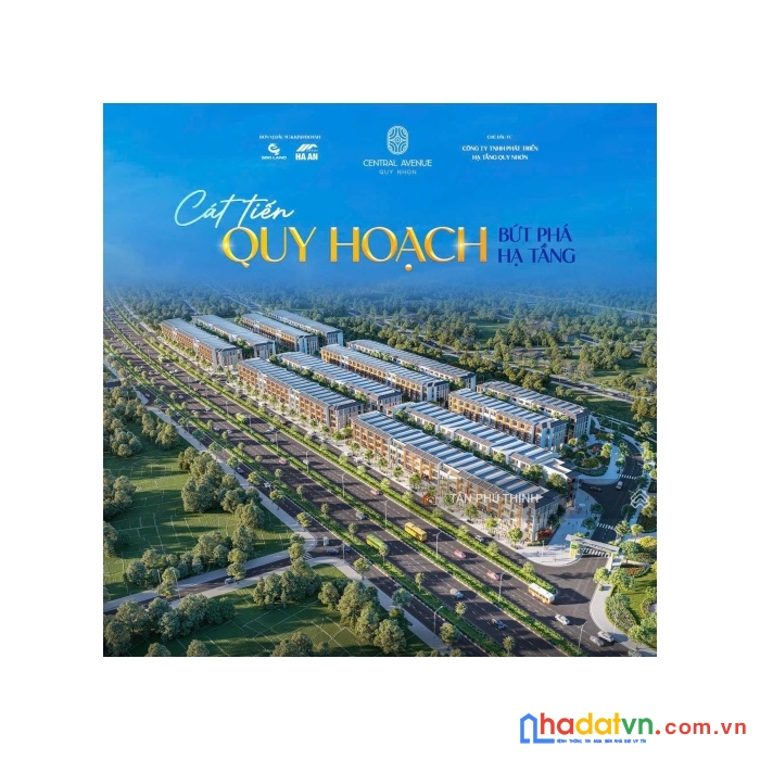 Central avenue quy nhơn đô thị biển cát tiến nhơnquy nhơn bình định