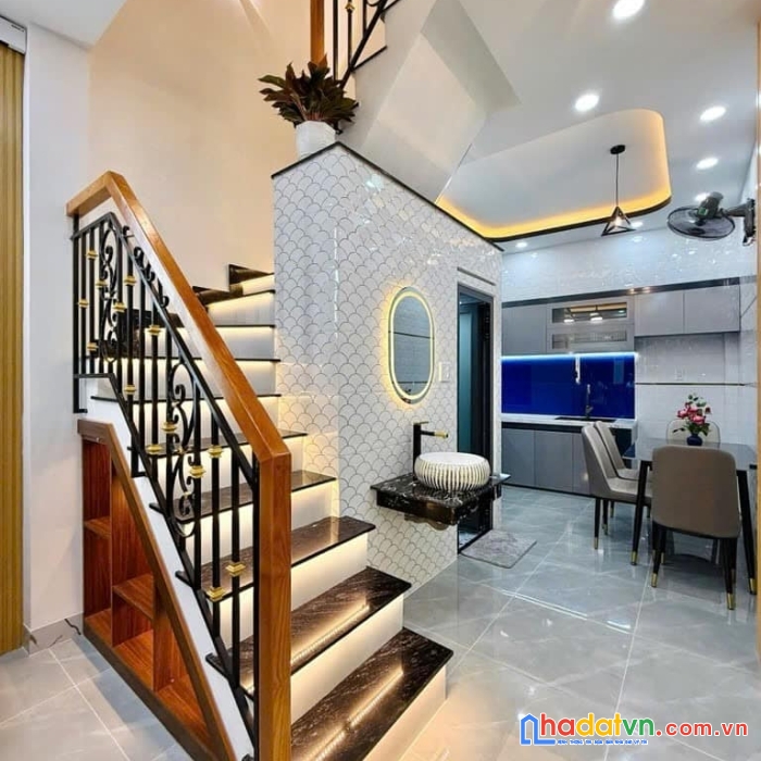 Nhà ngay city land gò vấp, hẻm 3 gác, nhà full nội thất, chưa đến 3 tỷ