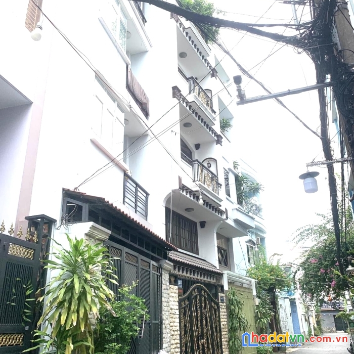 Bán gấp hẻm xe hơi - 4m x16m + 4 tầng - đường nguyên hồng, f11 bình thạnh - nhỉnh 8 tỷ
