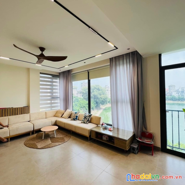 Bán nhà mặt hồ linh quang, đống đa 40m, 7 tầng, mt 7m. giá: 23.2 tỷ