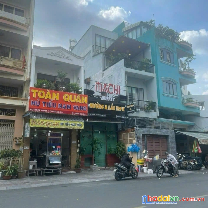 Cho thuê nhà mới: 101 đề thám, phường cô giang, quận 1
