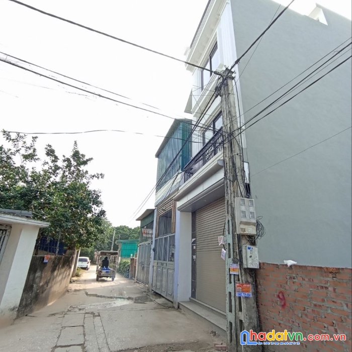 Bán nhà đơn lập 52m2x3t, ôto ngủ trong nhà, cầu đại thành,7 phút ra penika
