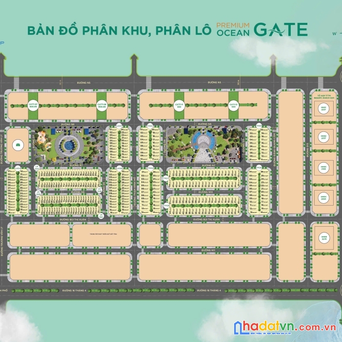 Bảng hàng độc quyền chiết khấu tới 11% khu đô thị biển bình sơn ocean park