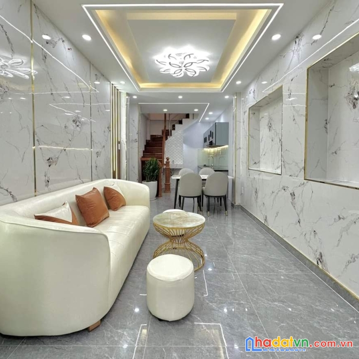 Siêu phẩm phú nhuận nhà đẹp full nội thất 5 tầng - phan xích long - xe hơi tránh - 8.x tỷ ( x mini )