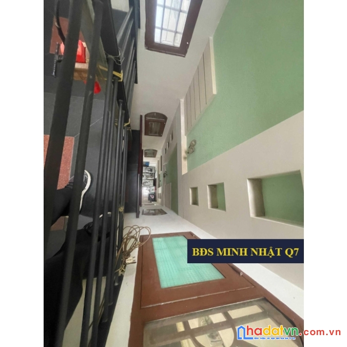 Bán nhà mặt tiền đường số 15, tân quy, quận 7. 2 lầu + sân thượng