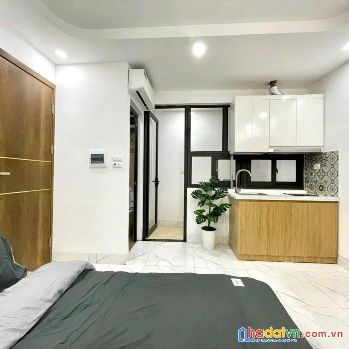 Ô tô nhỏ đỗ cửa - nhà 6 tầng phố nguyễn trãi 50m2, 9 phòng khép kín cho thuê.