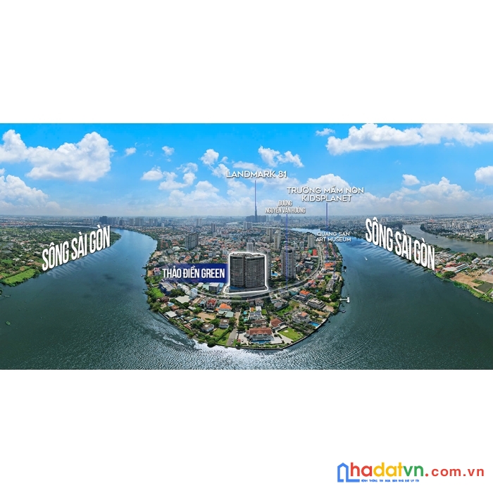 Căn hộ thảo điền green giá cđt, giảm ngay 1 tỷ, bàn giao full nội thất cao cấp, view landmark
