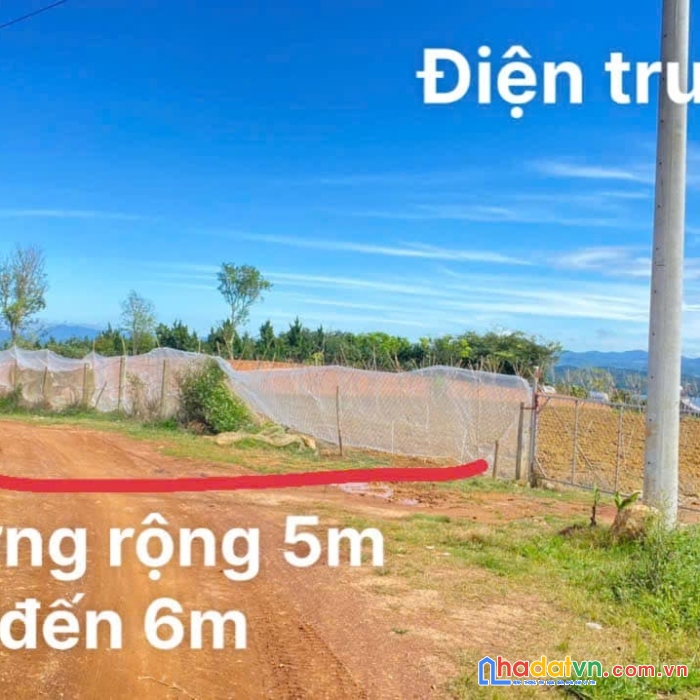 Bán 6 sào đất ninh gia đức trọng, view tuyệt đẹp nghỉ dưỡng..