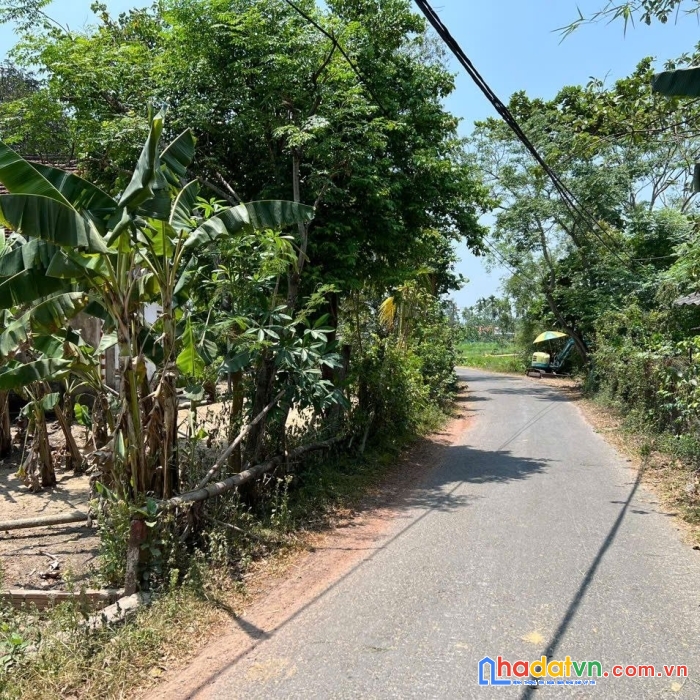 Bán nhanh lô đất mặt tiền đường nhựa gần chợ lệ trạch - hoà tiến.