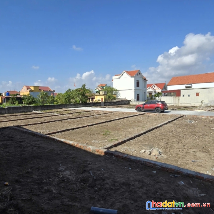 Sở hữu lô đất trung tâm thị trấn quất lâm. gần bãi tắm, quảng trường. giá 900tr/lô