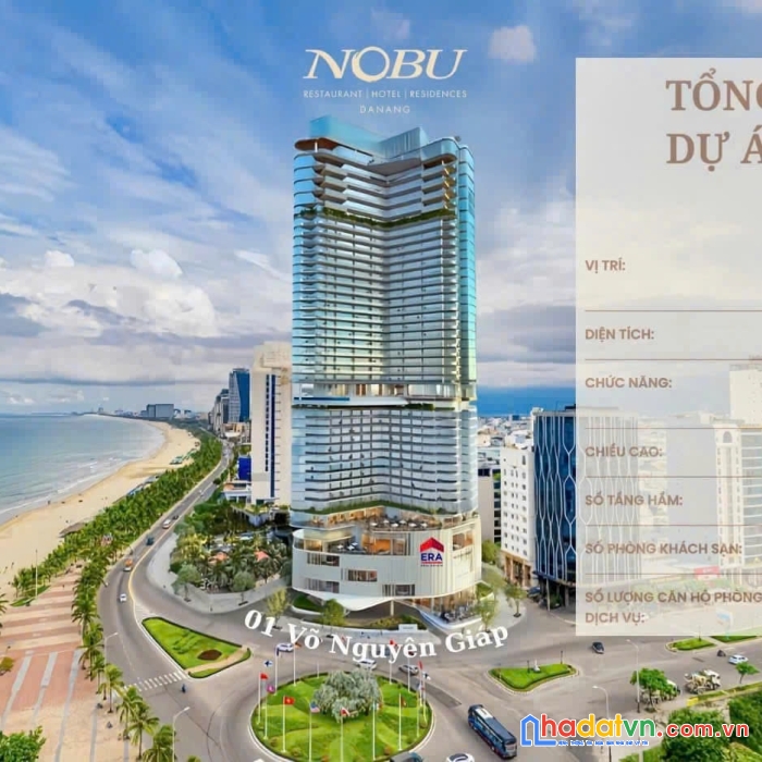 Căn hộ 2 tầm view vị trí đẹp nhất  biển mỹ khê đà nẵng nobu residences