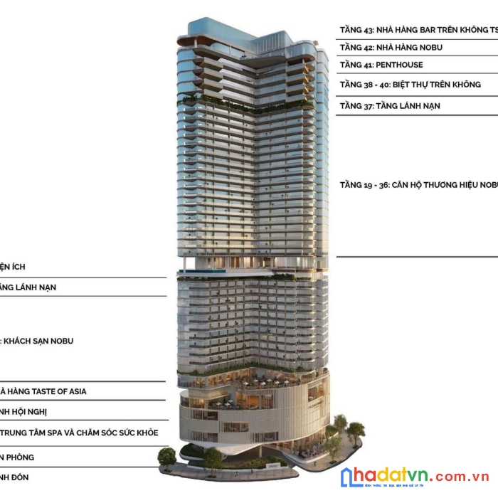 Căn hộ 2 tầm view vị trí đẹp nhất  biển mỹ khê đà nẵng nobu residences