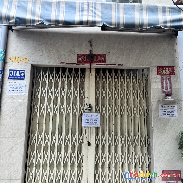 Cho thuê nhà lò siêu - lãnh binh thăng p13 quận 11 chợ phú thọ đầm sen