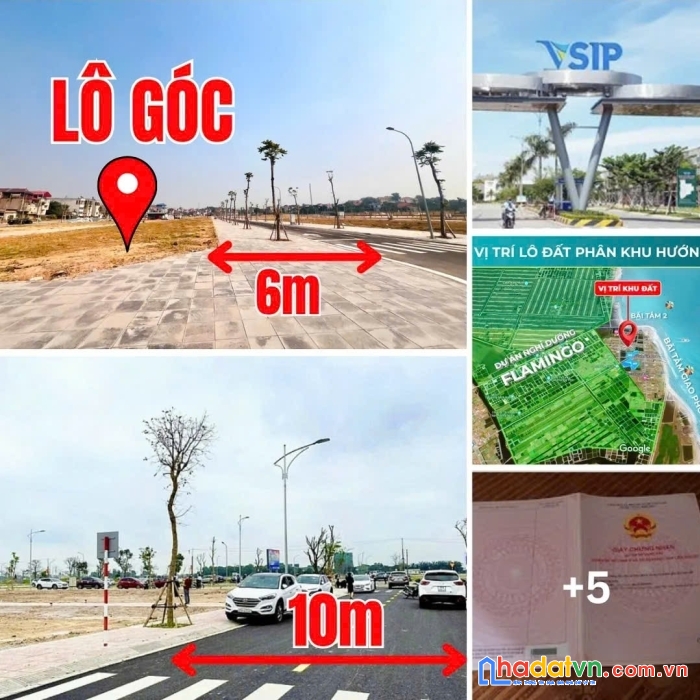 Đầu tư sinh lời đất biển quất lâm, đón sóng kcn vsip, giá chỉ từ 900tr