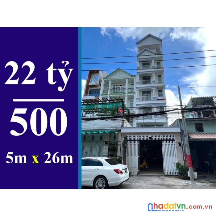 Bán nhà mặt tiền đường bùi văn ba, quận 7. 7 tầng + 18 phòng