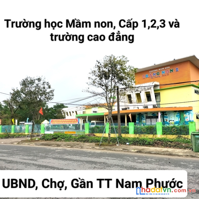 Chủ bán lô đất sạch đẹp liền gần tt thị trấn nam phước cách ql1a chỉ 800m.