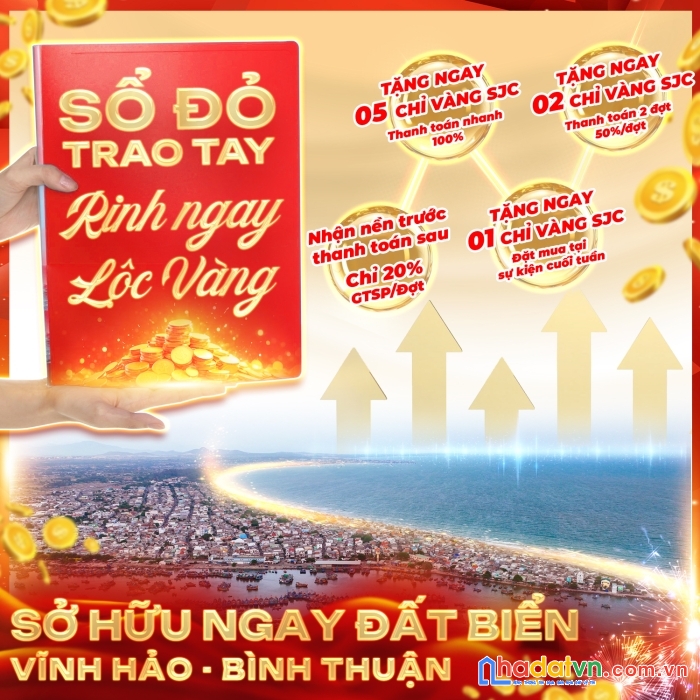 Đất nền ven biển đã có sổ tại huyện tuy phong- bình thuận