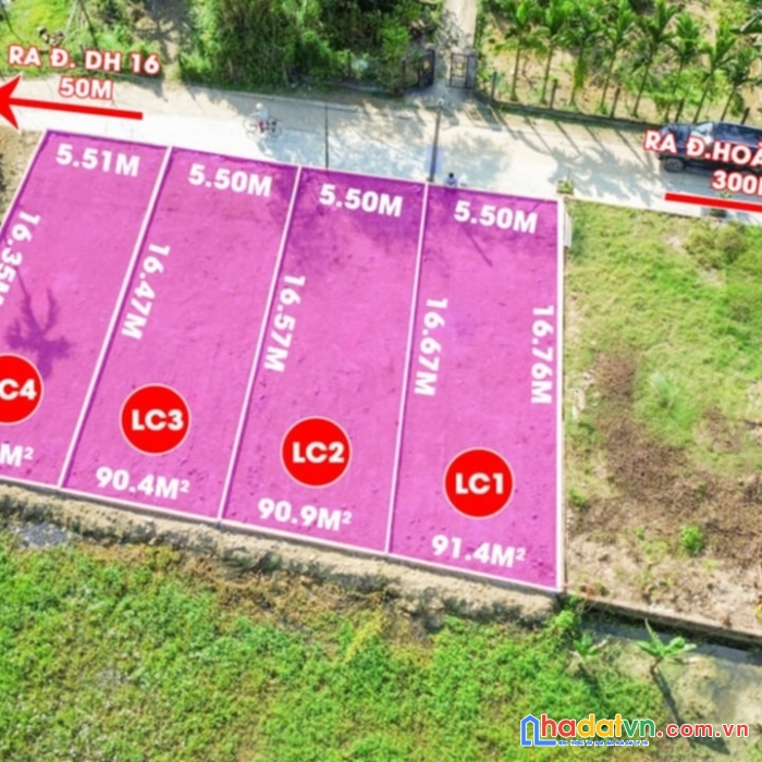 Bán đất sạch đẹp sát đèn đỏ thị trấn nam phước. đất như hình.