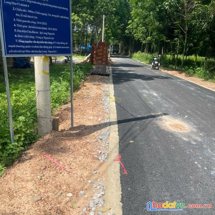 Đất bán cách chợ minh thạnh 5 phút tại dầu tiếng, bình dương