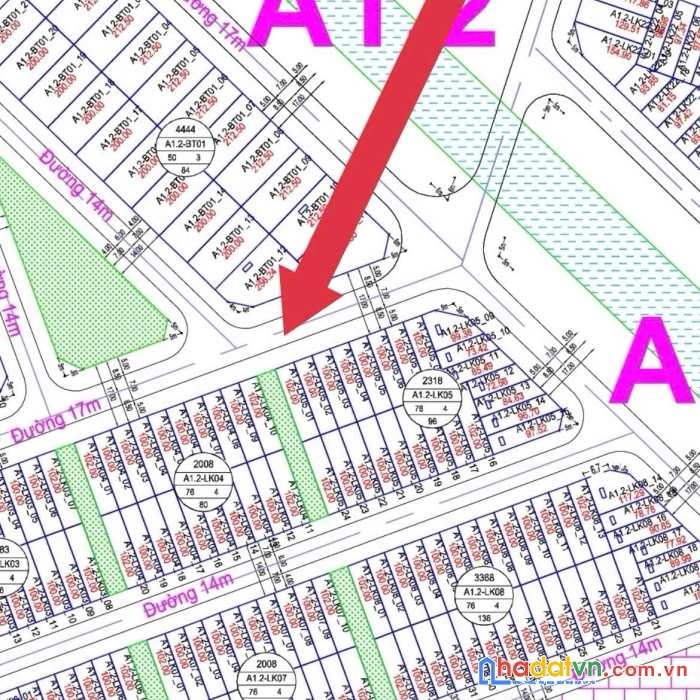 Chính chủ gửi bán lô liền kề góc vườn hoa a1.2 lk5 thanh hà cienco 5