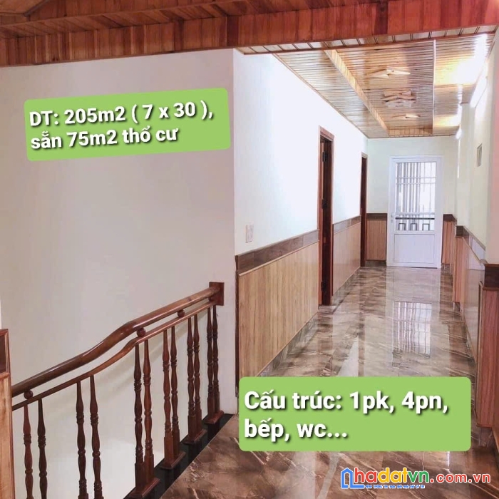 Bán nhà 1 trệt 1 lầu hẻm lê thị hồng gấm, liên nghĩa đức trọng