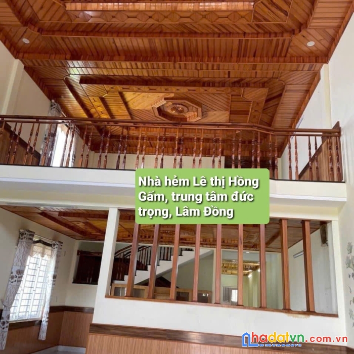 Bán nhà 1 trệt 1 lầu hẻm lê thị hồng gấm, liên nghĩa đức trọng