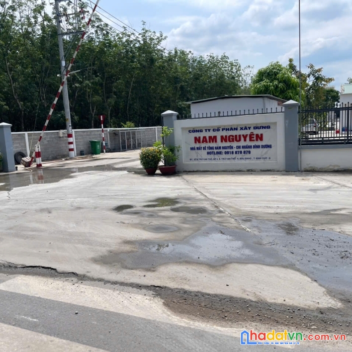 Bán đất bàu bàng 560 m2, mt đường hồ chí minh, gần chợ đông dân.