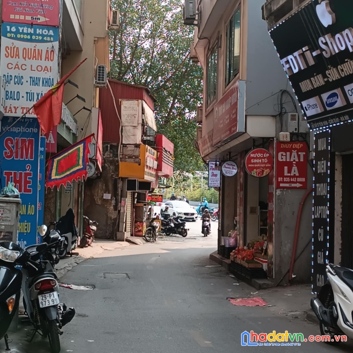 Bán toà nhà phố yên hoà, cầu giấy, ngõ nông, sát phố, 157m2x7, 29.5 tỷ