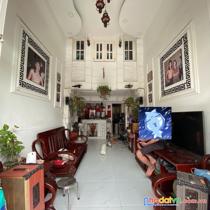 Nhà mt 4 tầng đường tùng thiện vương, phường 11, quận 8, giá 6.5 tỷ