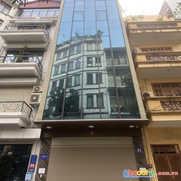 Siêu phẩm cực hiếm nhà bán tòa building văn phòng trung kính 100m2 thông sàn - mặt tiền 5.8 - 48 tỷ