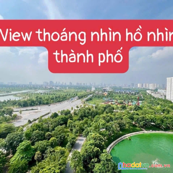 Cần bán gấp căn hộ 74m2 view sát hồ điều hòa, full nội thất đồng bộ tại kdt thanh hà cienco 5