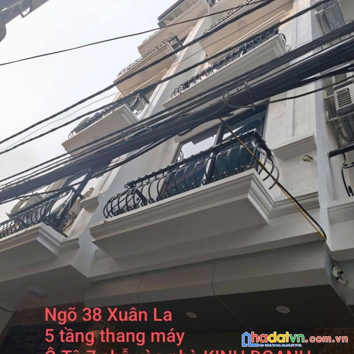 Tây hồ - xuân la– thang máy - oto 7 chỗ vào nhà- 5 tầng lung linh- kinh doanh - 16 tỷ 
