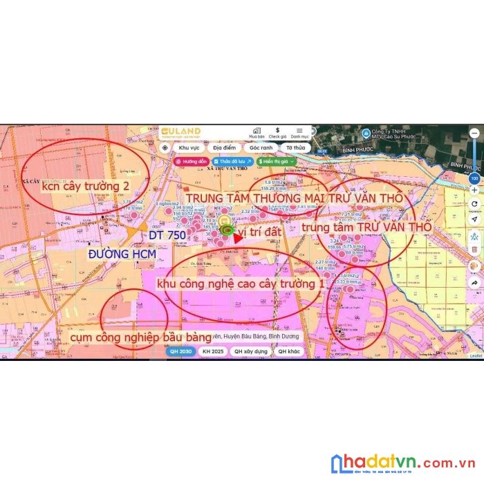 Đất bàu bàng gần kcn, đàu tư dài hạn hoặc xây trọ cho thuê