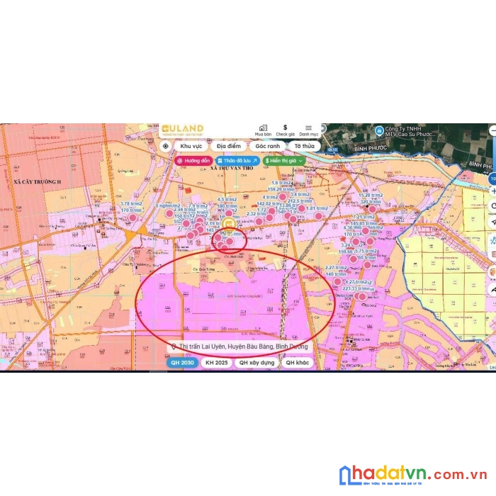 Đất bàu bàng gần kcn, đàu tư dài hạn hoặc xây trọ cho thuê