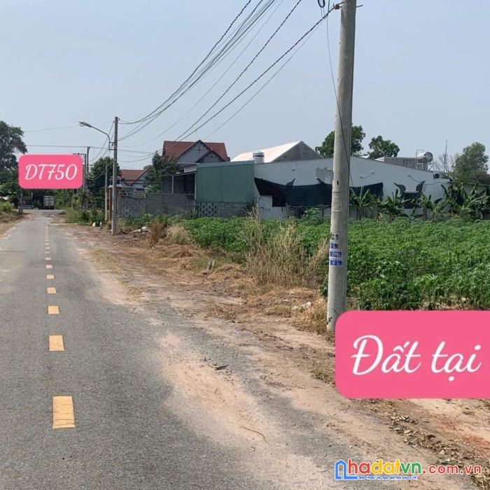 Bán lô đất bàu bàng, bình dương diện tích 5x45 tổng 224m2
