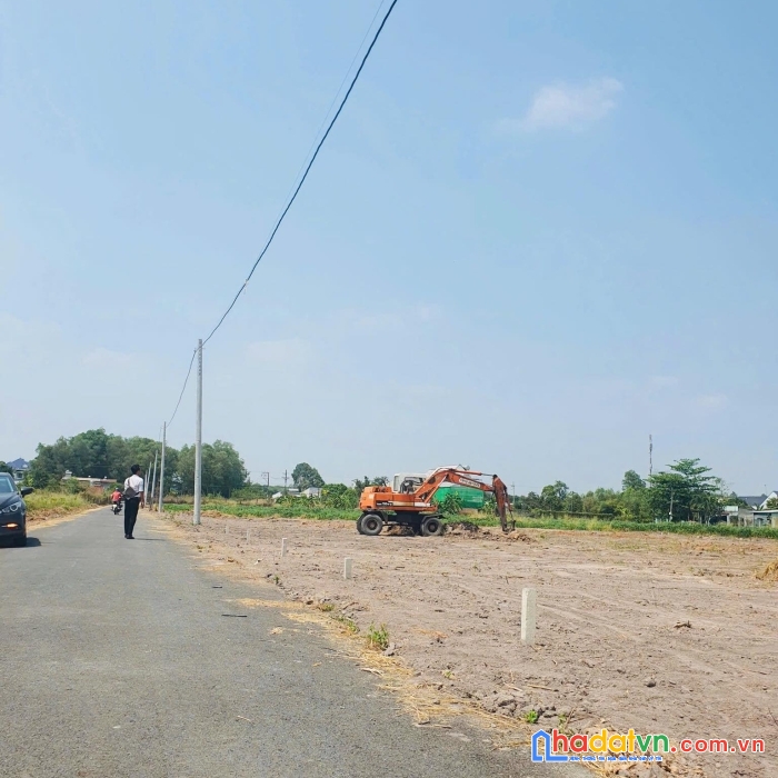 Bán lô đất trừ văn thố, huyện bàu bàng dt 5x44 - 100m2 thổ cư.