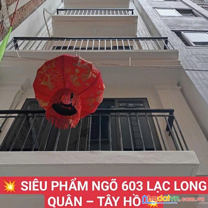 Hiếm- tây hồ ngõ 603 lạc long quân, mặt tiền 4m