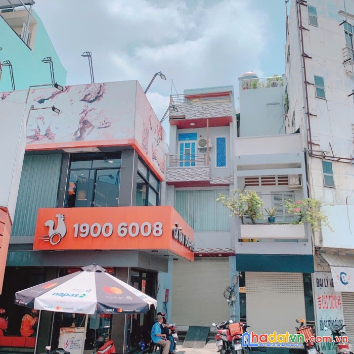 Cho thuê nhà mt 42b lê trực, p.7, q.bình thạnh dt 6x21m, trệt 2 lầu, giá 37tr
