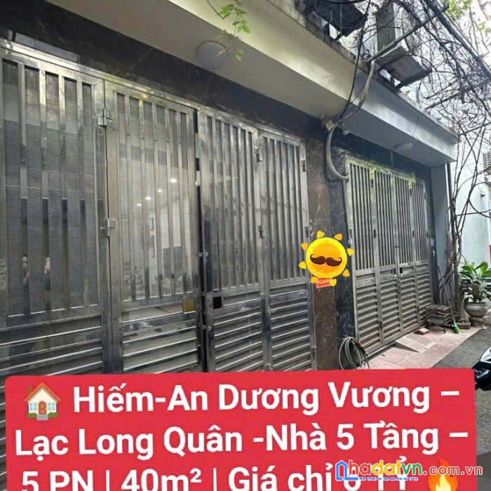Tây hồ- an dương vương- lạc long quân- 5 tầng 5 pn rộng đẹp- ở ngay- 40m- 6 tỷ