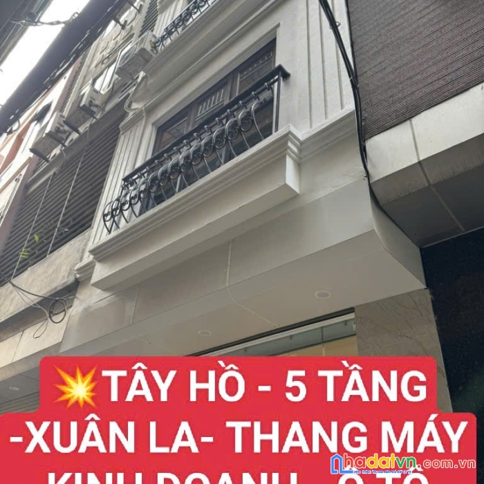 Tây hồ -xuân la- 5 tầng - thang máy - kinh doanh - ô tô - sổ đẹp-11 tỷ