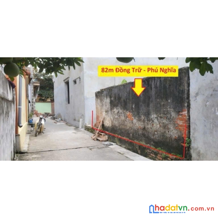 Bán 82m phú nghĩa chương mỹ,ô tô thoải mái, nở hậu giá chỉ 2,8tỷ